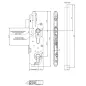 Preview: FUHR Reparatur-Hauptschloss 855 PZ 92