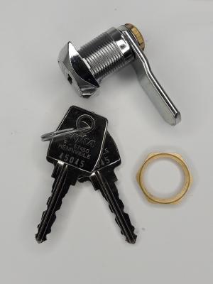 Hebelzylinder EMKA F37 mit Mutter, 2 Schlüssel