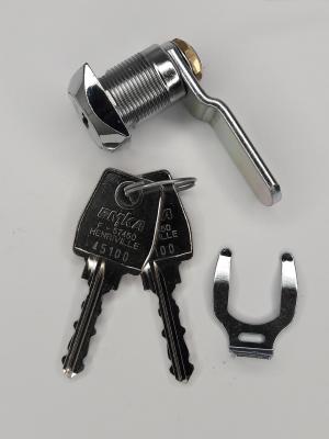 Hebelzylinder EMKA F38 mit Klammer, 2 Schlüssel