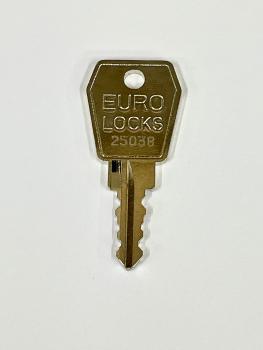 Ersatzschlüssel für EuroLocks Zylinderschlösser (EU5R)