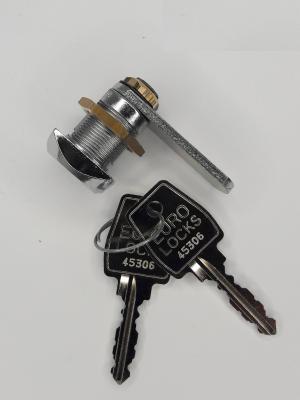 Hebelzylinder EUROLOCKS X43 mit Mutter, 2 Schlüssel