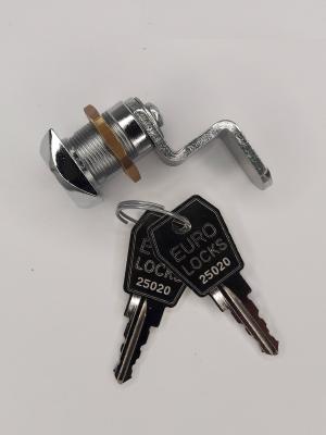 Hebelzylinder EUROLOOKS X76 mit Mutter, 2 Schlüssel, Serien 25000-27000