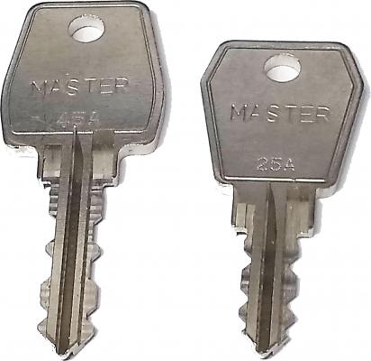 Masterschlüssel für EuroLocks Zylinder Master 45A Master 25A