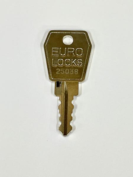 Ersatzschlüssel für EuroLocks Zylinderschlösser (EU5R)