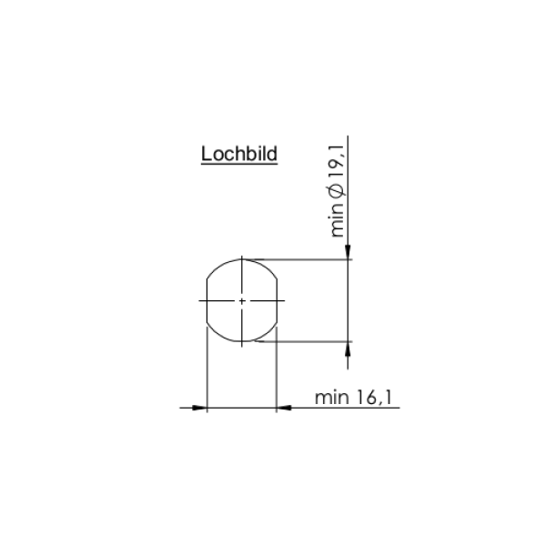 Hebelschloss für universelle Verwendung S7X21-L