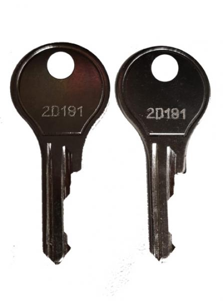 Zylinder Hebelschloss DOM STR 2 Schlüssel