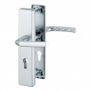 HOPPE  Schutz-Türgriff-Garnitur für Wohnungsabschluss-Türen, 72 mm